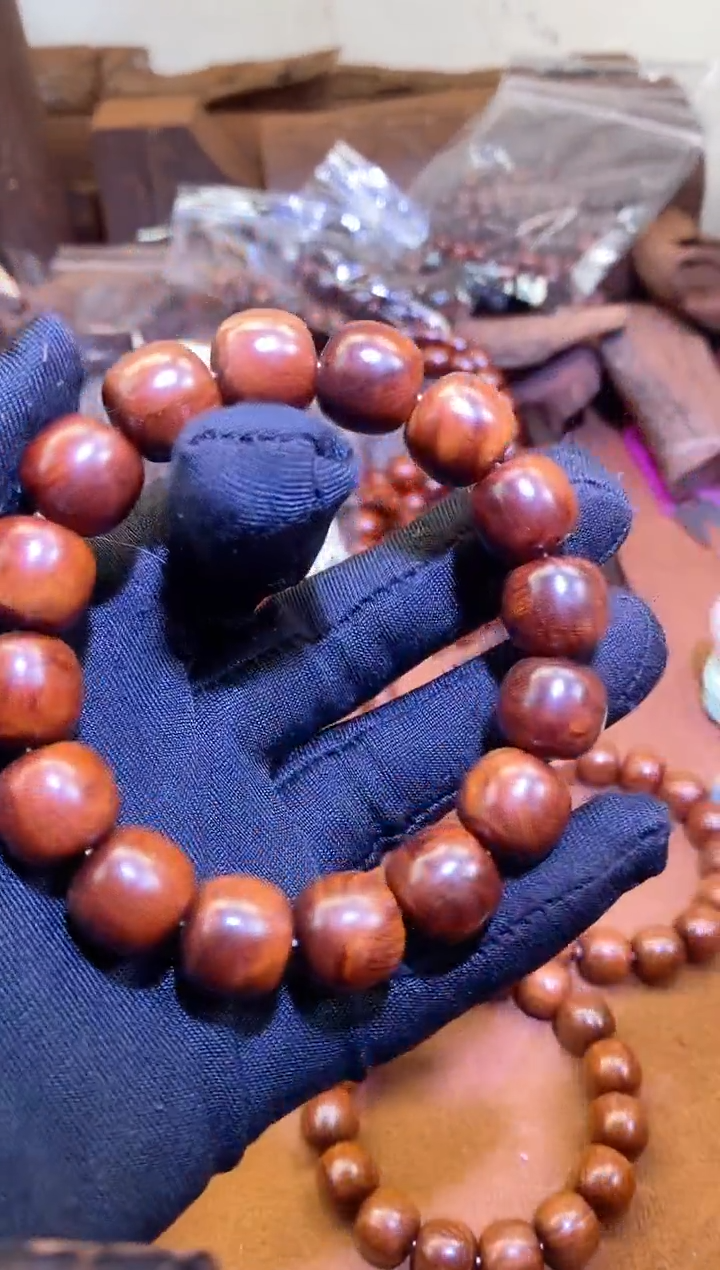 【闪购商品】小叶紫檀手串/手链13*14尾货