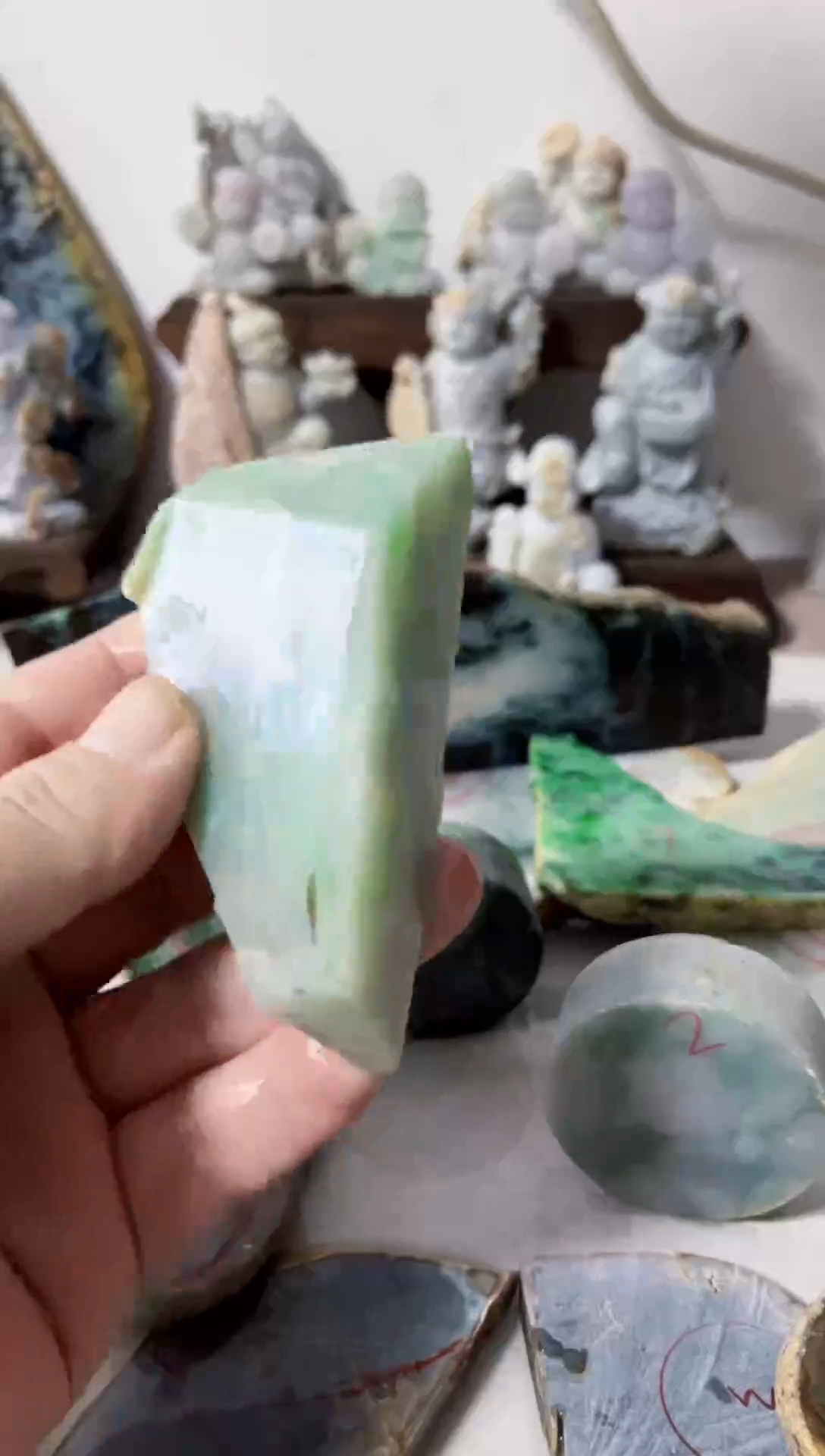 【闪购商品】翡翠吊坠(不含链)未镶嵌A695