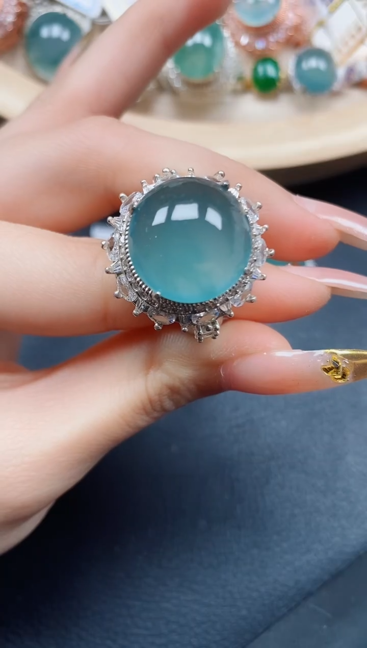 【闪购商品】翡翠戒指未镶嵌翡翠