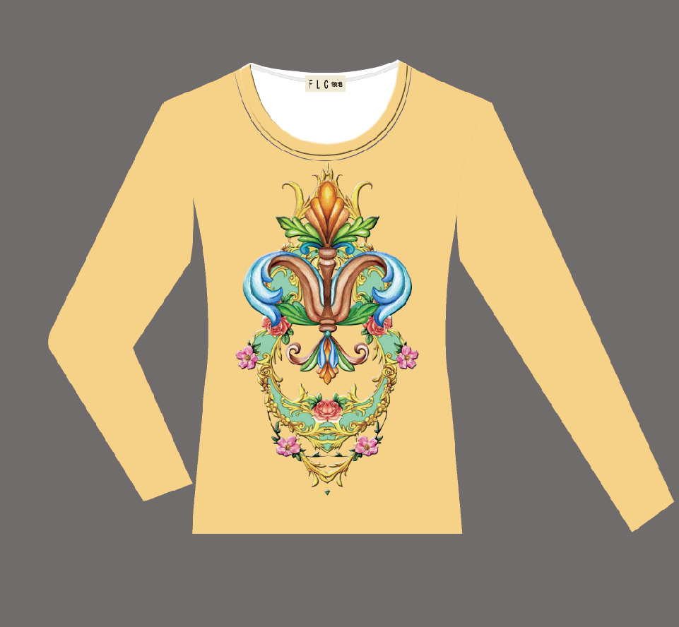 欧美风8806印花字母圆领8806款拼接T恤个性满印女款百搭时尚