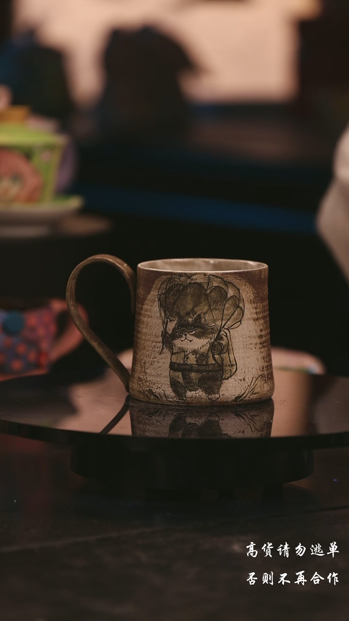 陶瓷景德镇可爱设计师款陶瓷 