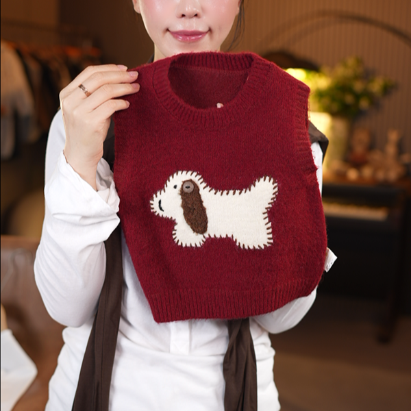 童装毛衣春秋季新款针织衫男女通用韩版卡通女童宝宝