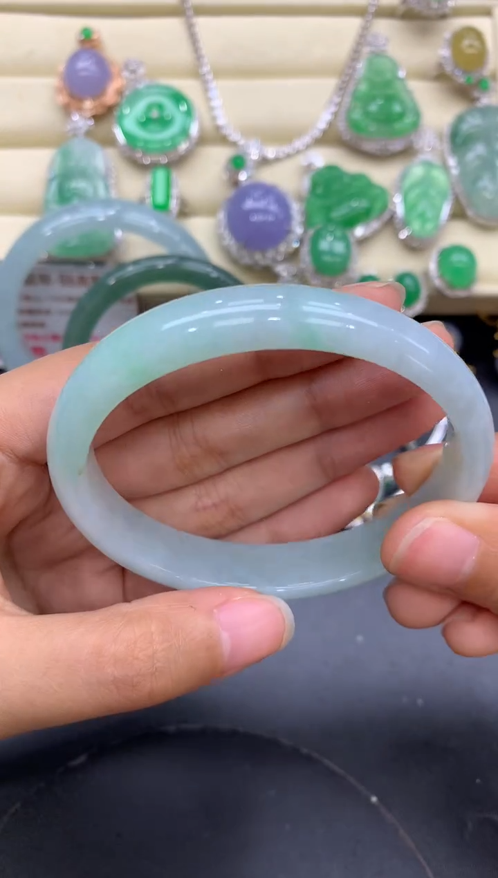 【闪购商品】翡翠手镯未镶嵌227-中国好珍宝