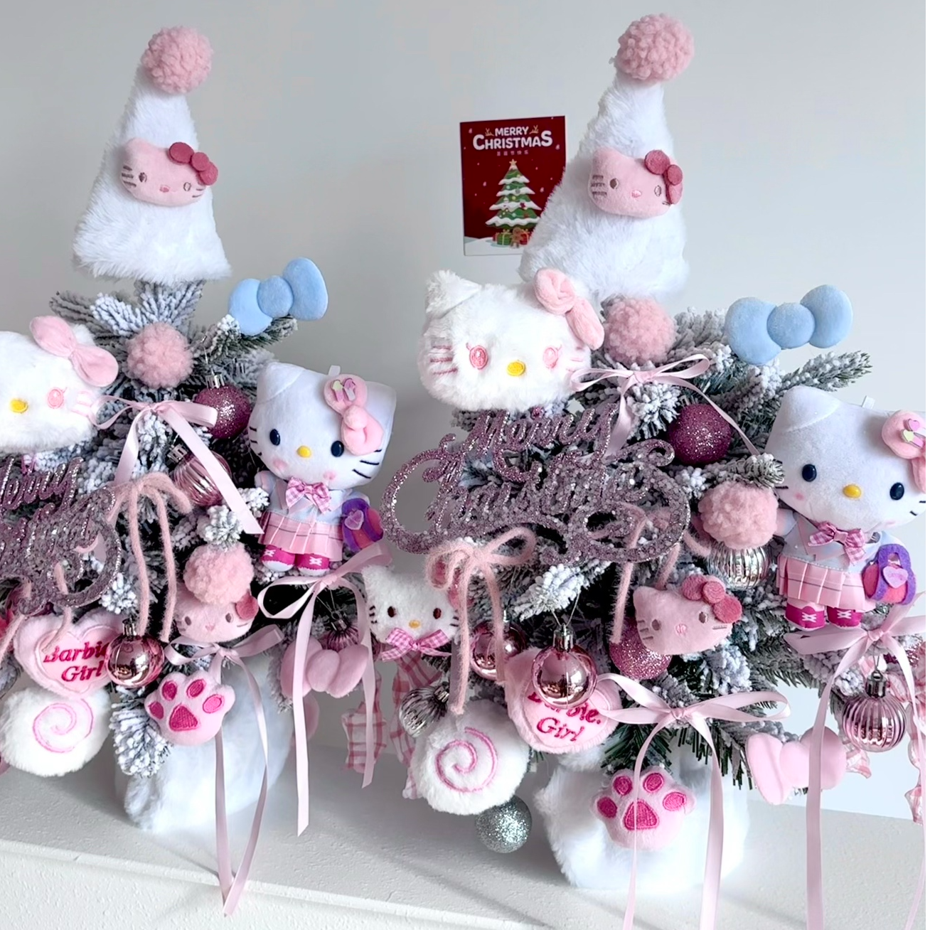 原创成品kitty圣诞树送女友闺蜜高级感创意生日礼物圣诞节送女生