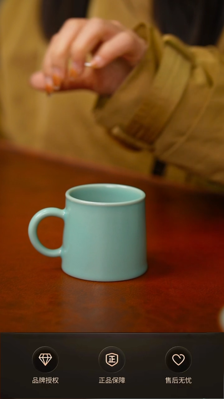 其他一级仿古支钉新品咖啡杯 不开片 礼盒