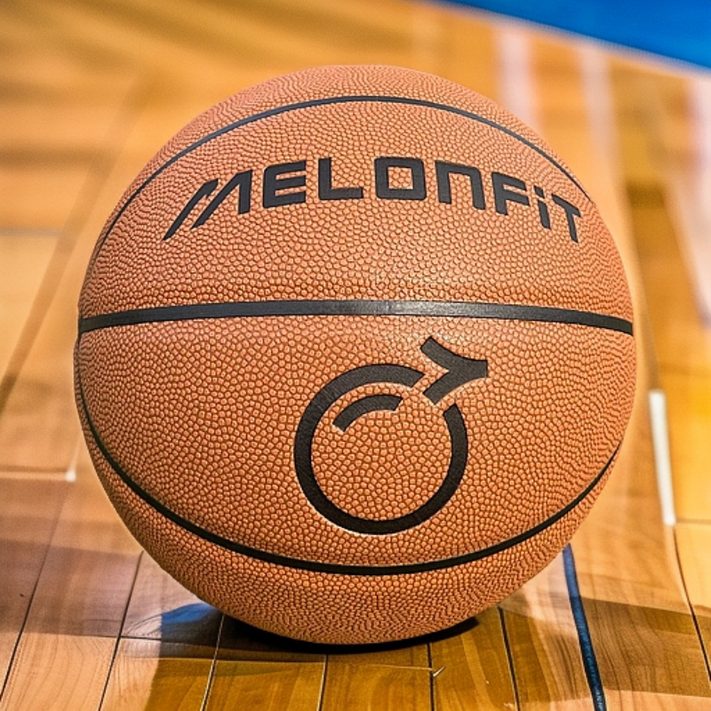 melonfit美锋镇三山室内外成人比赛学生中考专用篮球防尘防滑7号