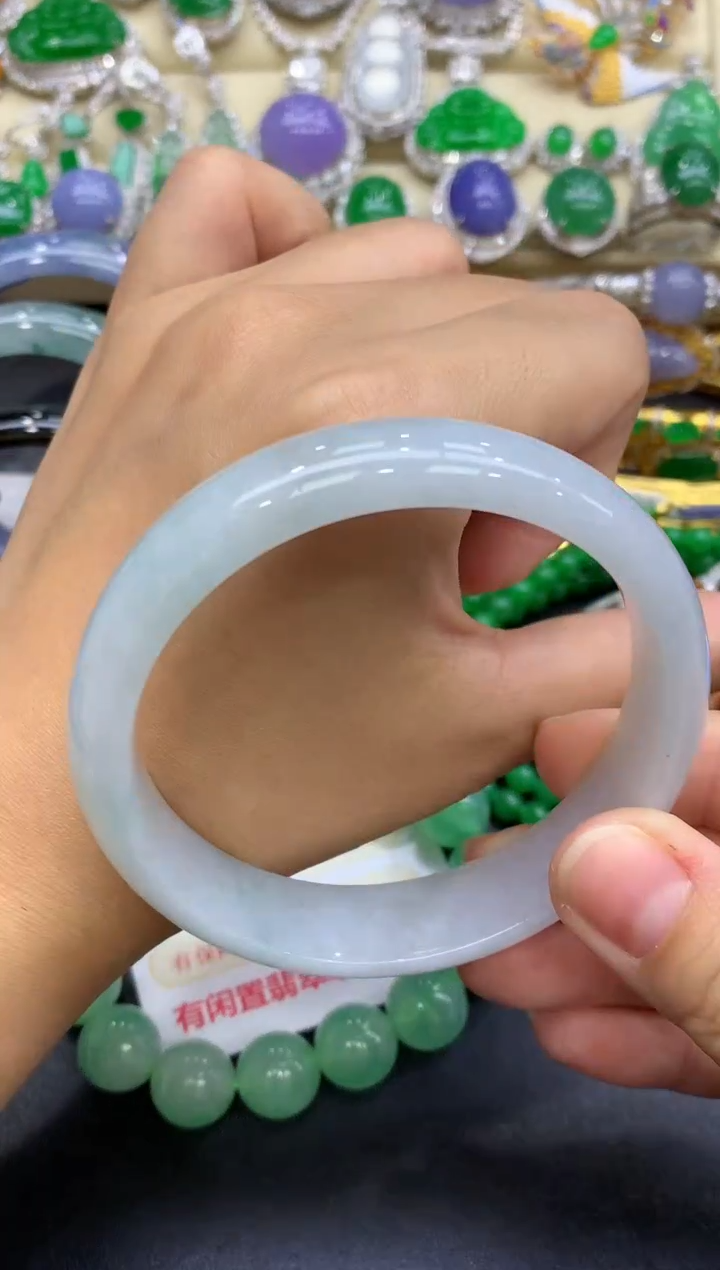 未镶嵌手镯翡翠295-中国好珍宝