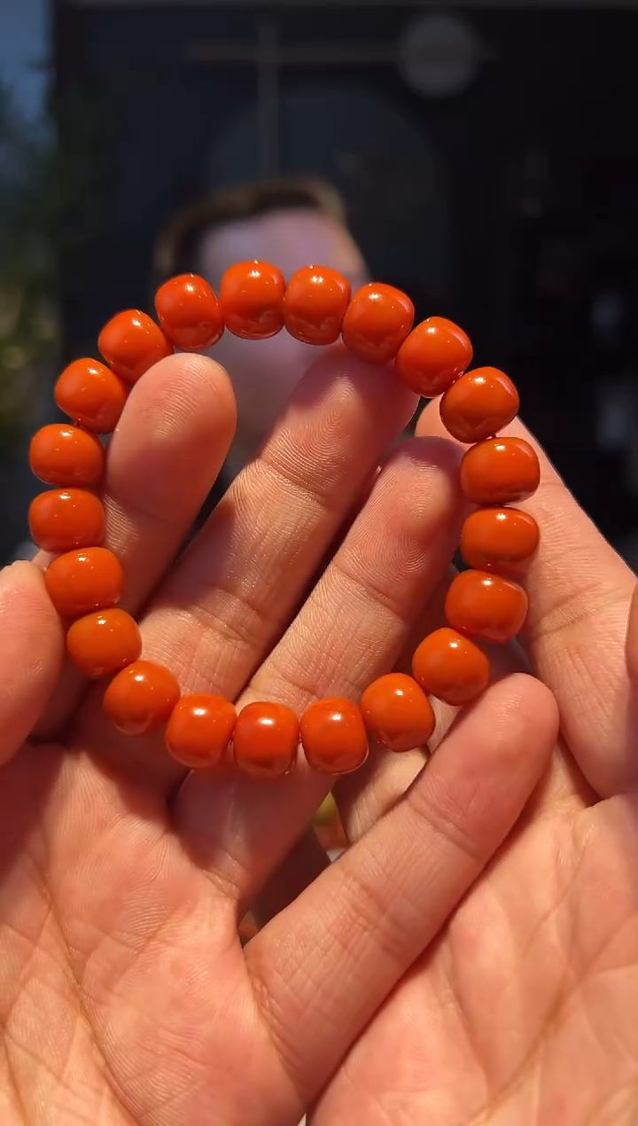 【闪购商品】南红玛瑙手串未镶嵌11+
