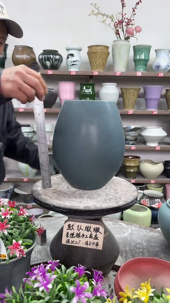 12-23-高25口12瑕-花盆