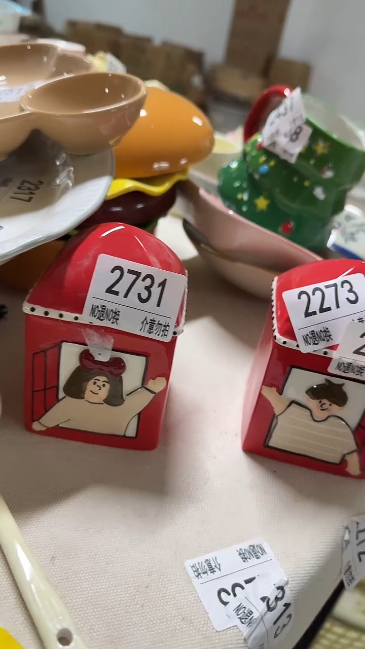 陶瓷手柄款微瑕四单包邮2731