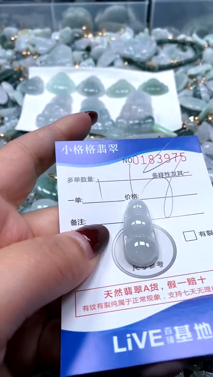 【闪购商品】翡翠颈饰未镶嵌闪购商品0183975