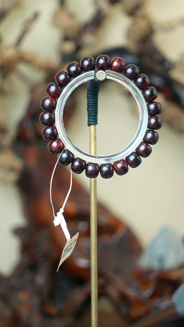 木本降真香红降花梨公8x9手串12g