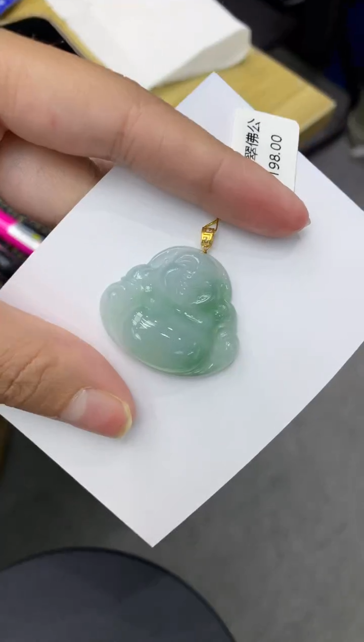 【闪购商品】翡翠颈饰18K金镶嵌111111111111