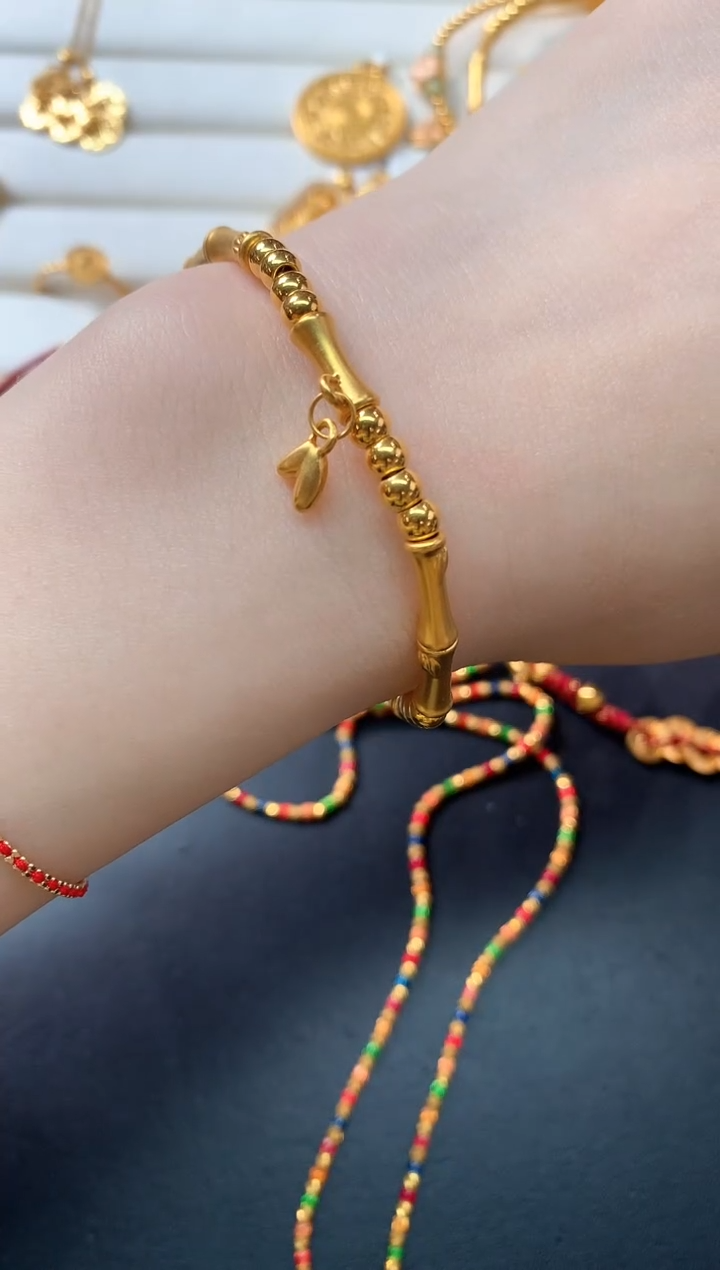 定制足金手链Z395|2260