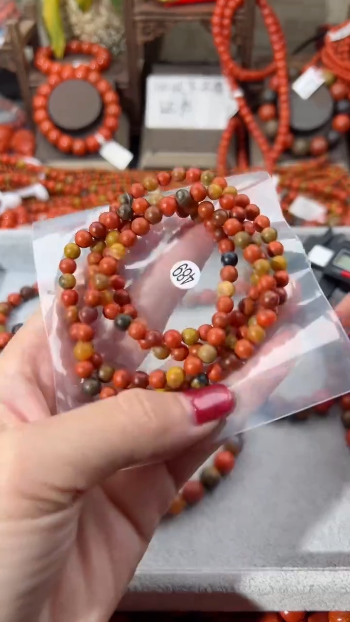 【闪购商品】南红玛瑙手串未镶嵌5+