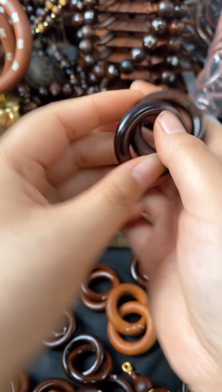 【闪购商品】木枣木玉化小乾坤圈随机发货