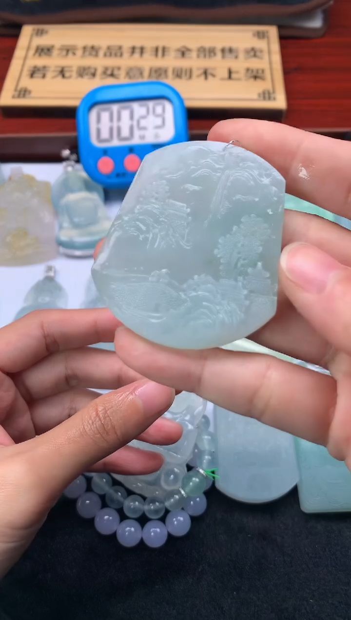 【闪购商品】定制翡翠未镶嵌S毛货不退不换