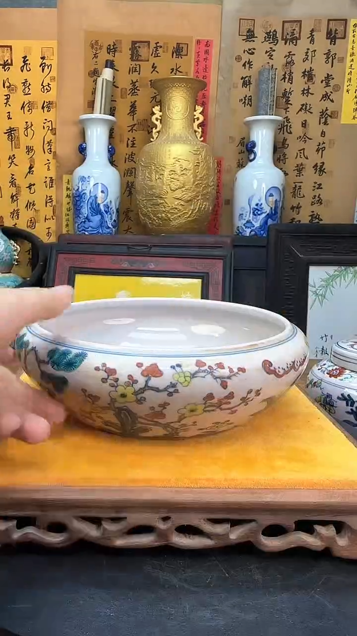 【闪购商品】瓶景德镇陶瓷客厅摆件鹿