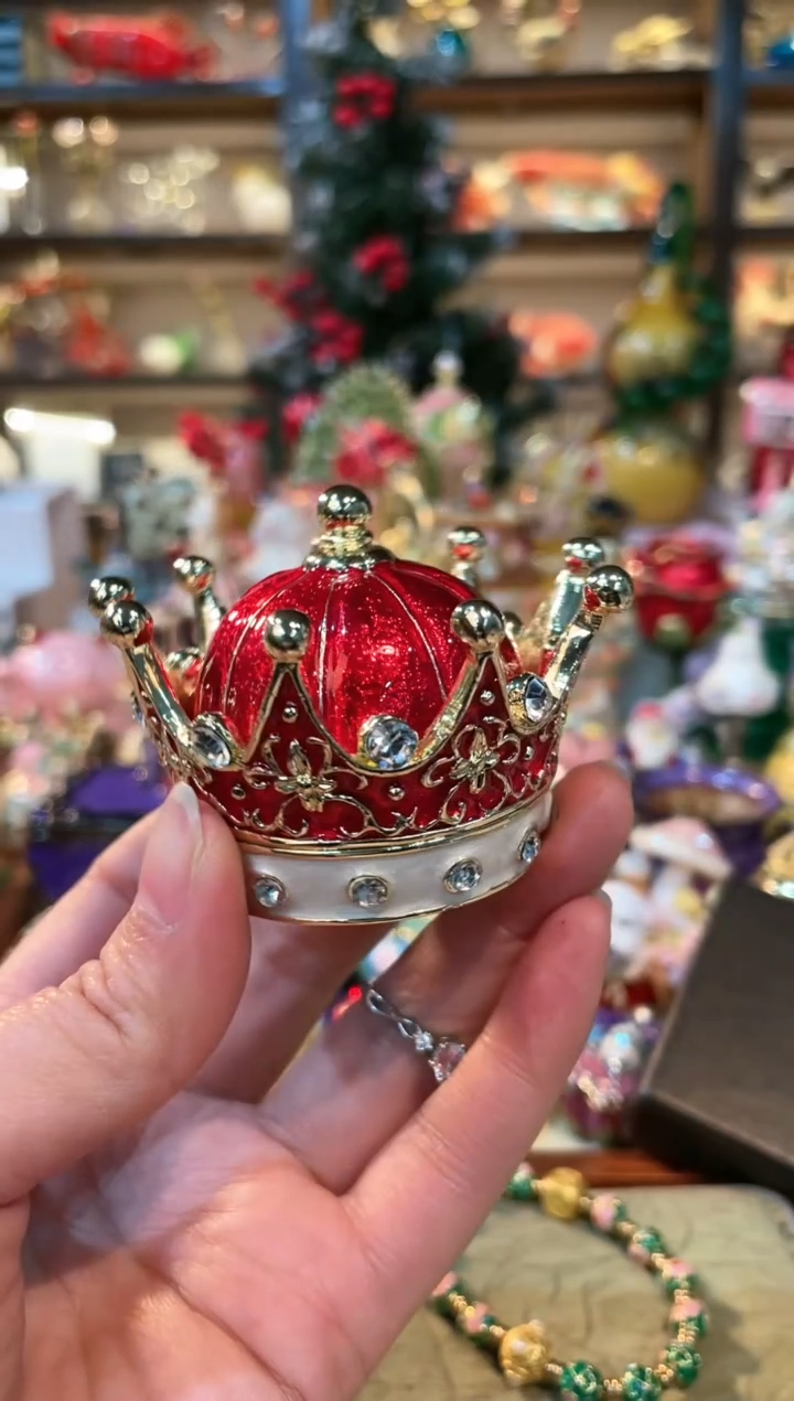 【闪购商品】珐琅彩首饰收纳盒