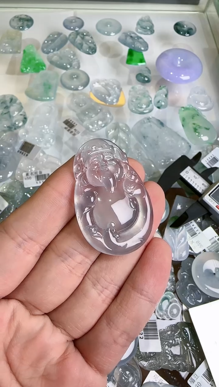 【闪购商品】翡翠吊坠(不含链)未镶嵌 分两单 总价45800