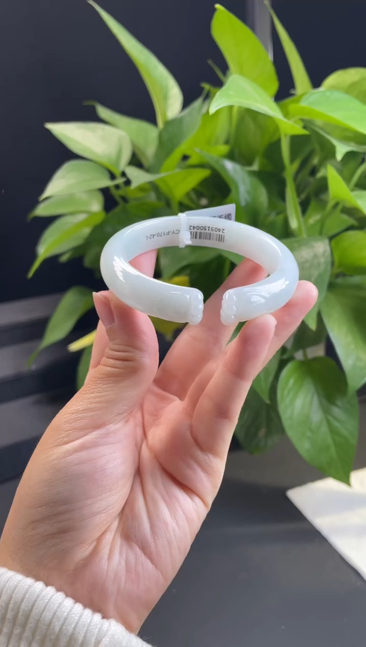 未镶嵌翡翠定制翡翠01#天然缅甸A货翡翠手镯55-57圈口