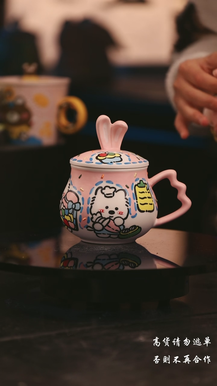 陶瓷景德镇可爱设计师款陶瓷 