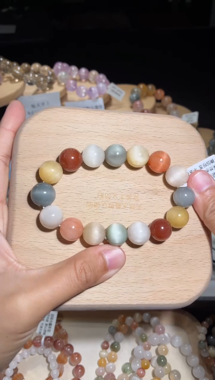 未镶嵌手链水晶119号多样性发一D 13+