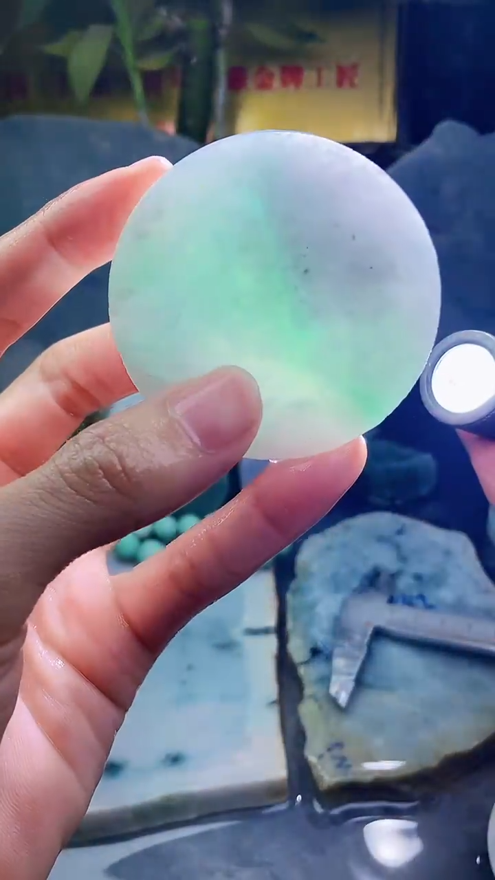 未镶嵌挂件翡翠小雨215