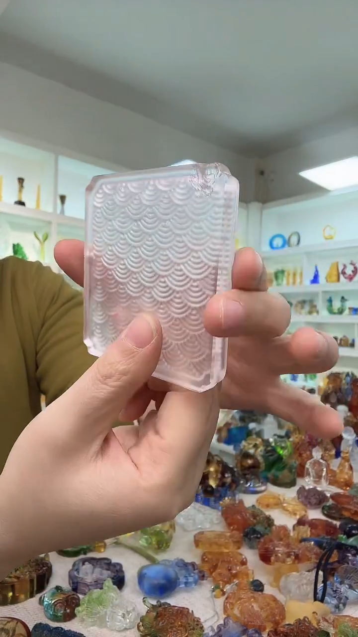 手工艺品琉璃蓝*垫子