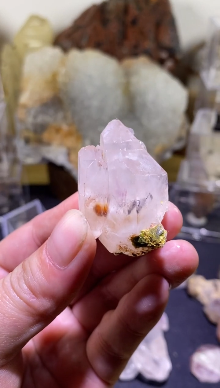 未镶嵌珠宝半成品水晶119号四川美姑超七花园水晶