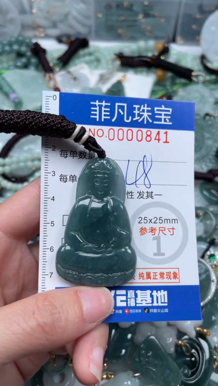 【闪购商品】翡翠颈饰未镶嵌00..0841