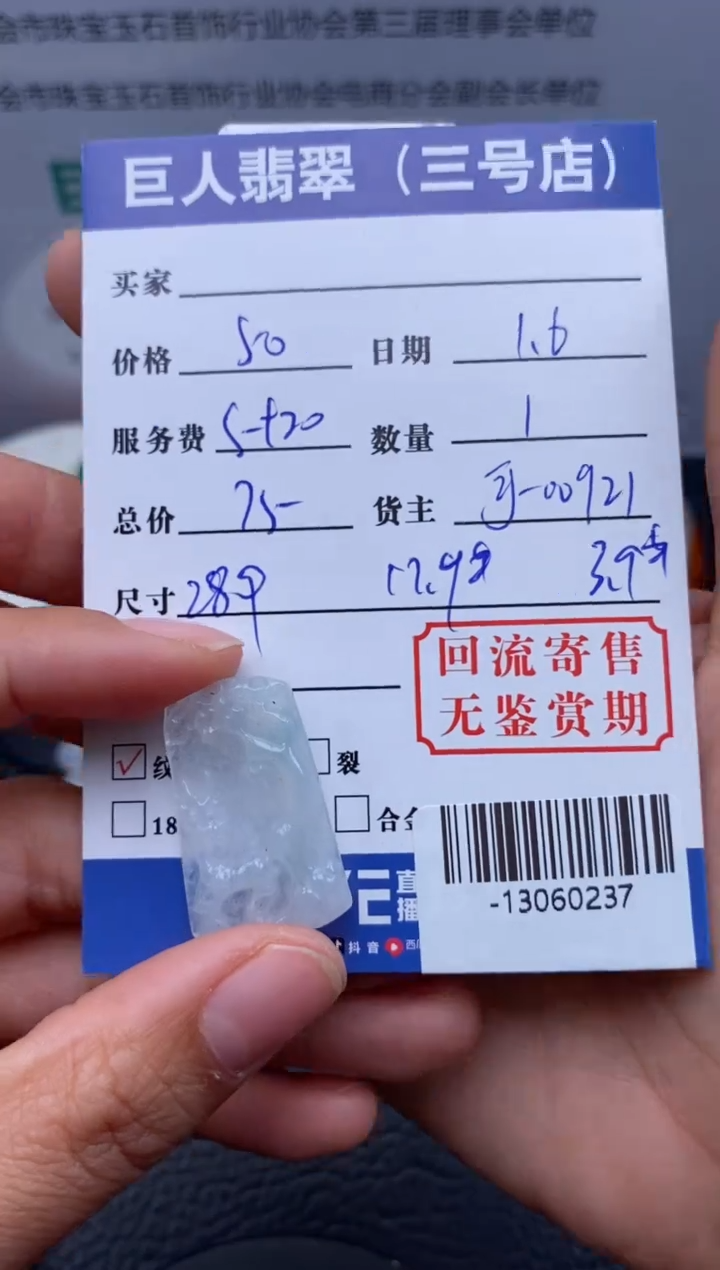 【闪购商品】翡翠颈饰未镶嵌多人-13060237