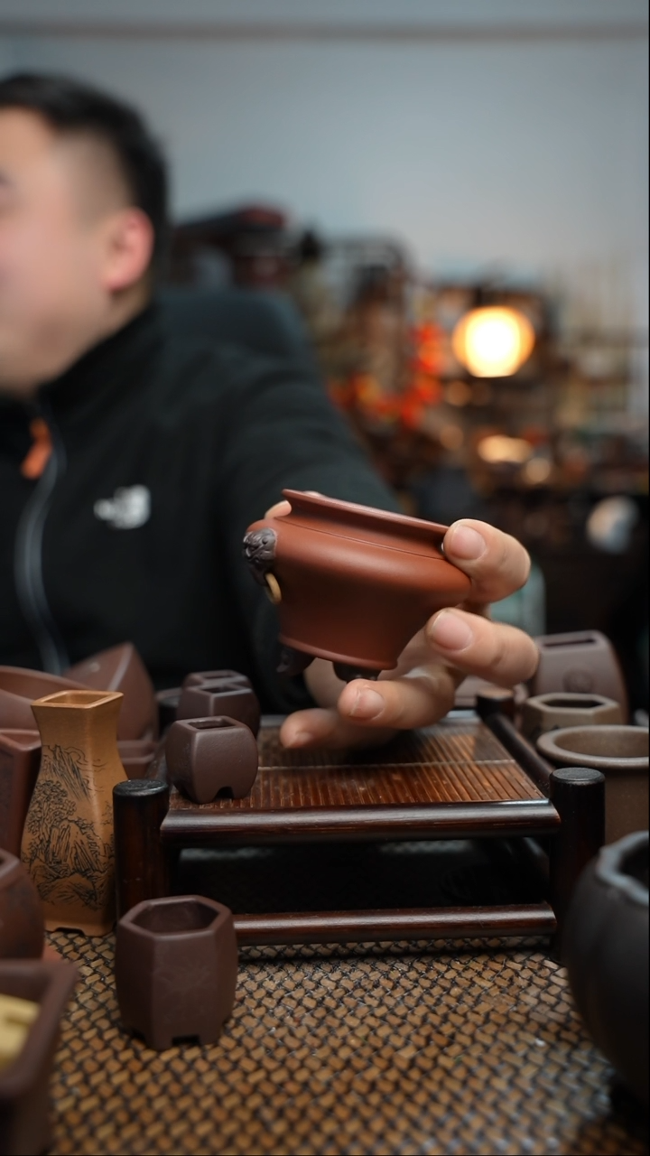 【闪购商品】紫砂花盆長木軒精品紫砂