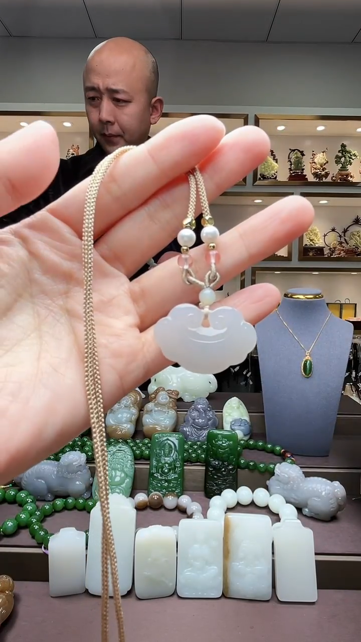 【闪购商品】和田玉挂件未镶嵌1