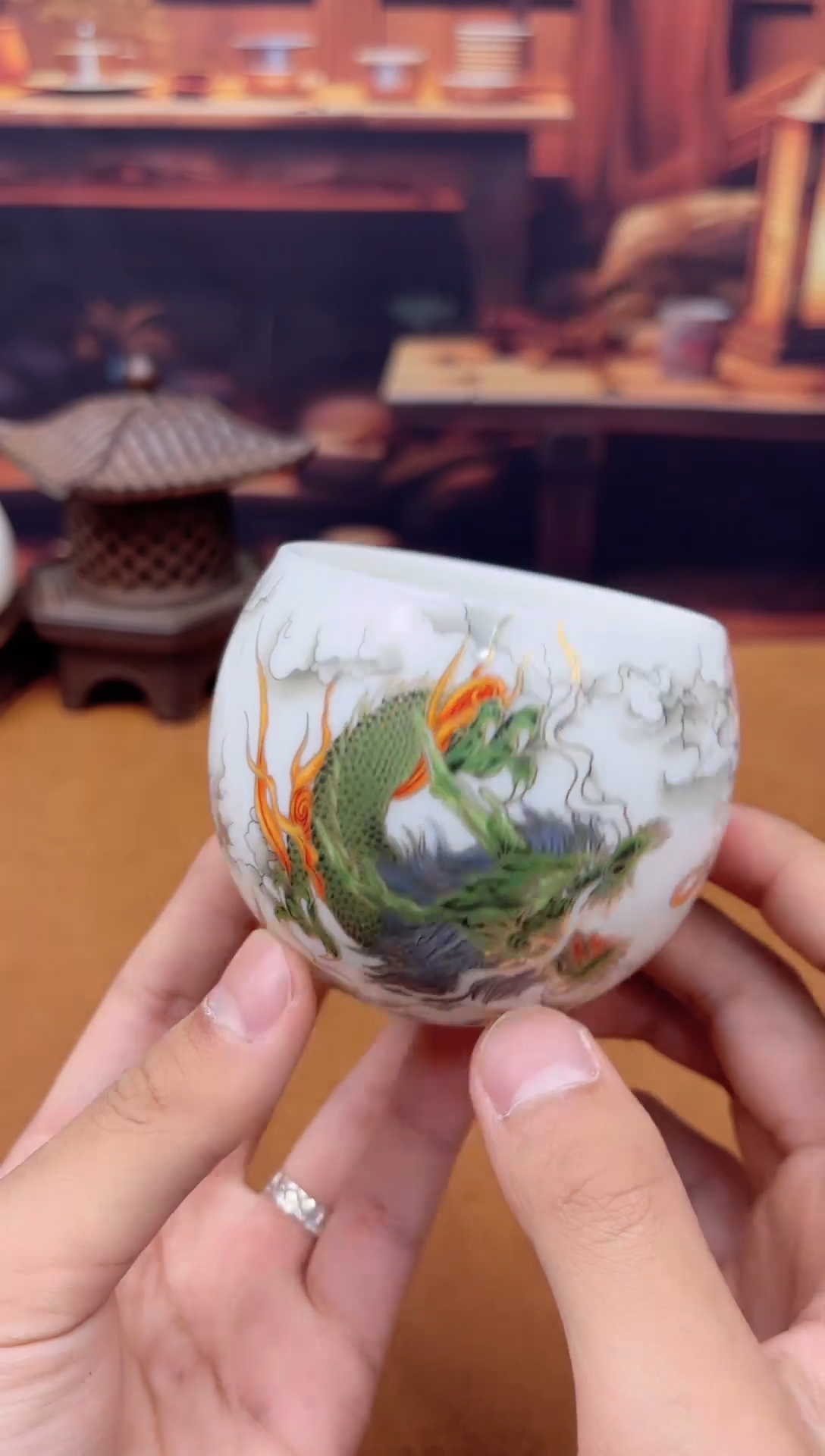 【闪购商品】陶瓷茶具摆件茶叶罐