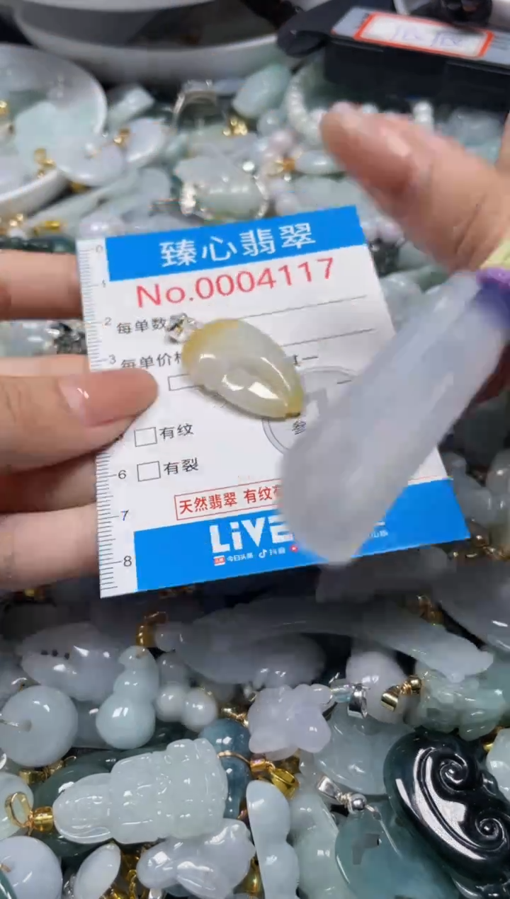 颈饰未镶嵌翡翠4117
