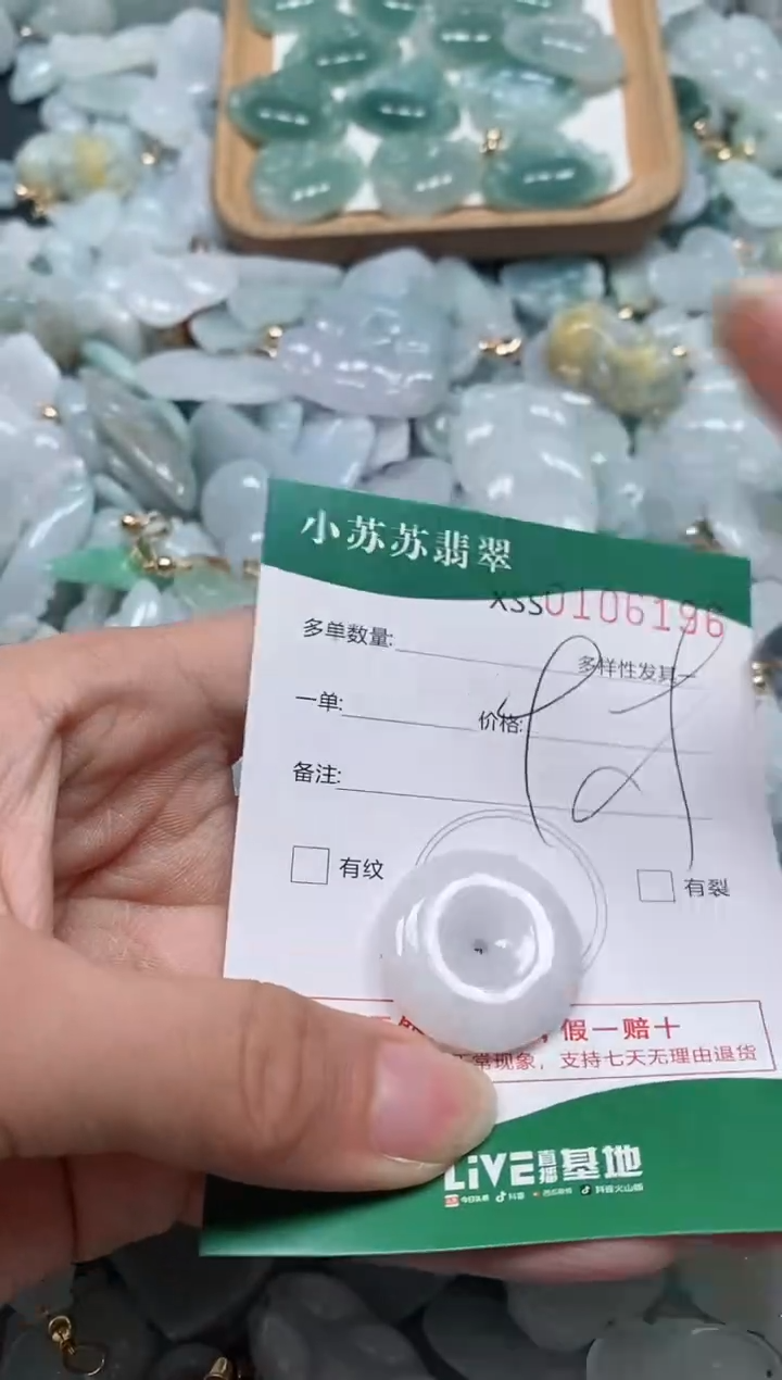 【闪购商品】翡翠颈饰未镶嵌闪购商品0106196