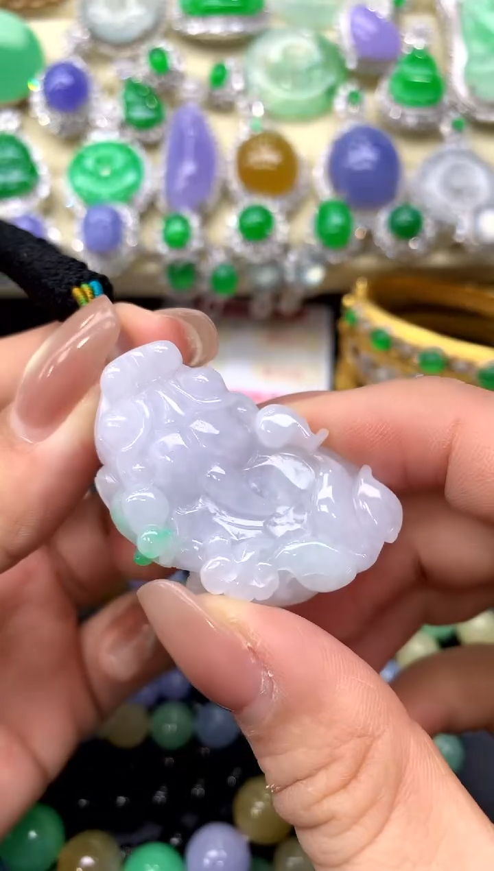 颈饰未镶嵌翡翠84-中国好珍宝