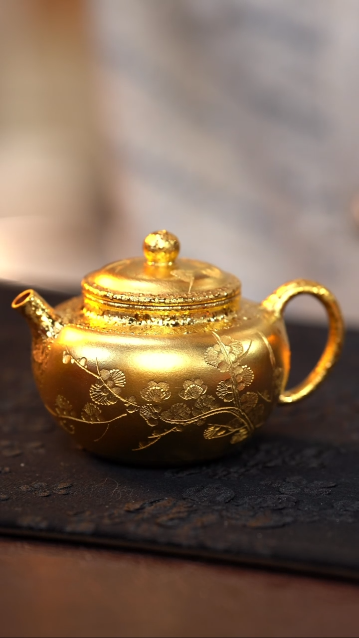 茶杯紫砂【宜景窑系列】金壶