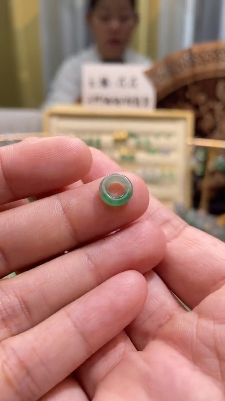 颈饰未镶嵌翡翠甜甜圈