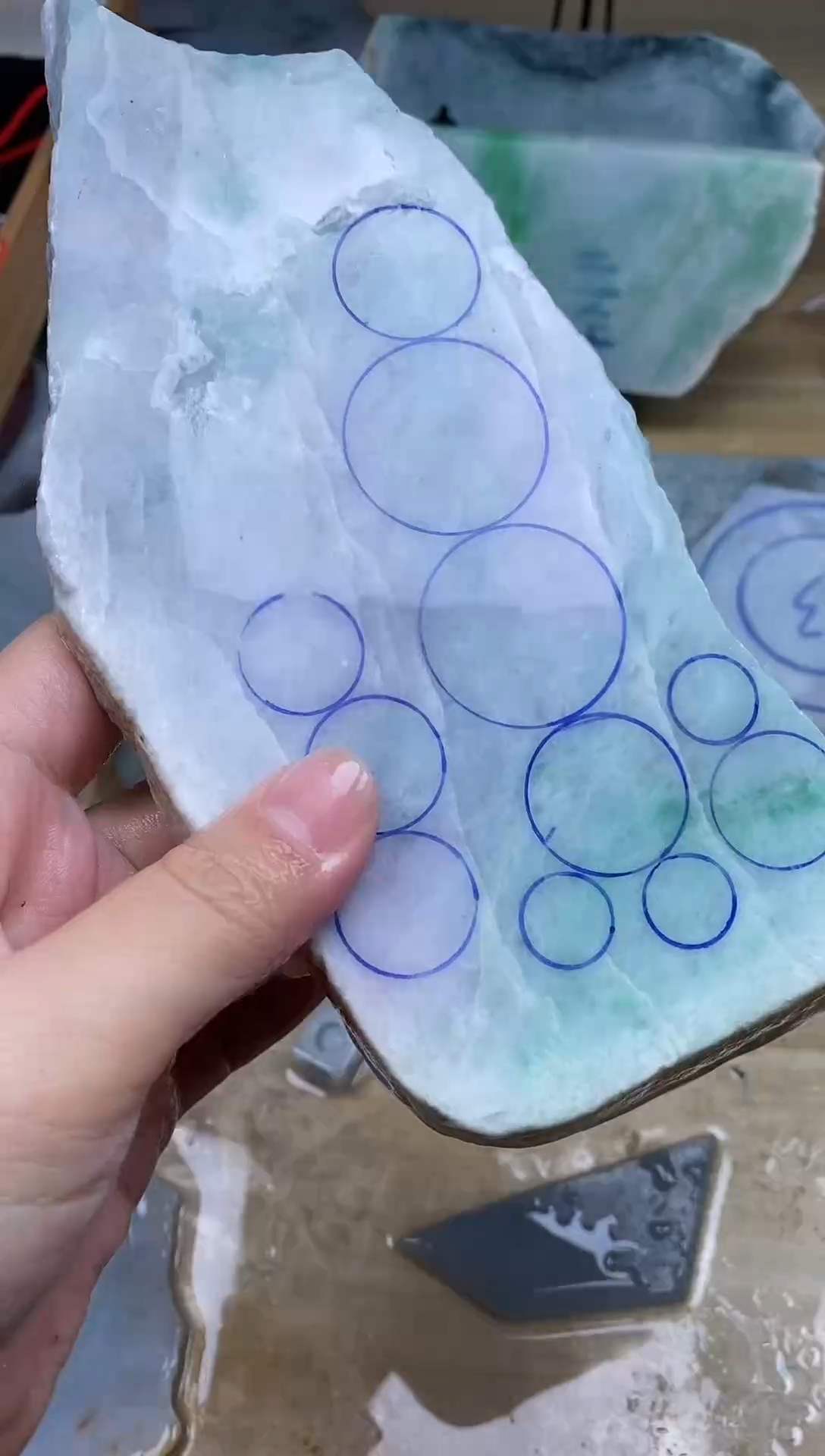 裸石翡翠缅甸翡翠A货496