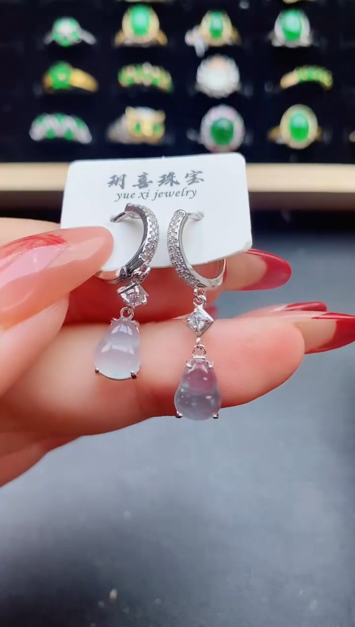【闪购商品】翡翠戒指银S925镶嵌321321