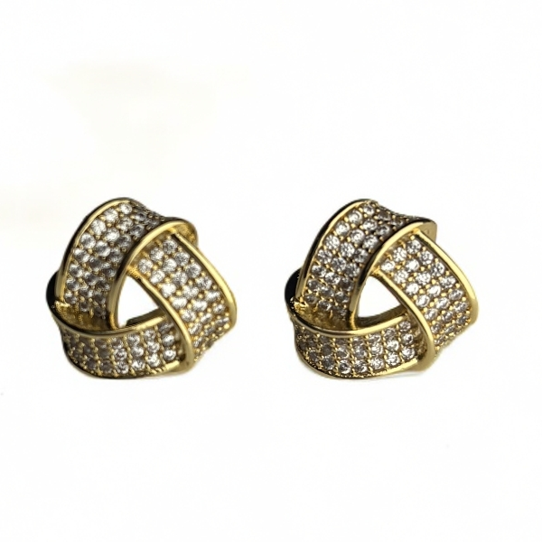 纯铜锆石耳饰 高级感高端小众上班通勤日常约会出门最新款耳饰