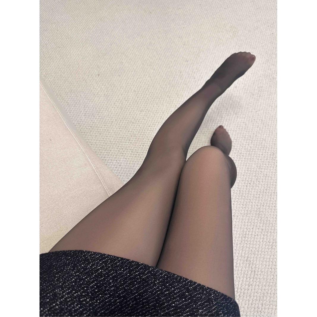 水光黑透肤水光袜2.0 打底裤   200g深圳南油设计师