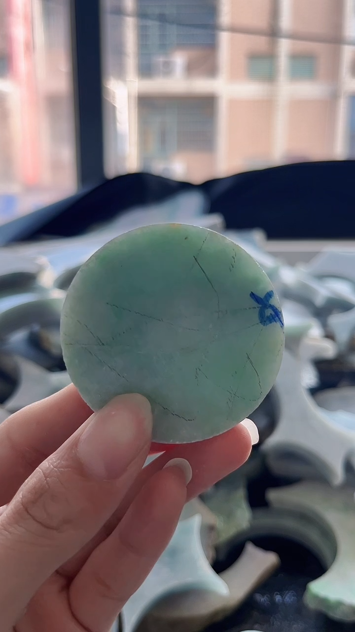 裸石翡翠缅甸翡翠A货陈1781