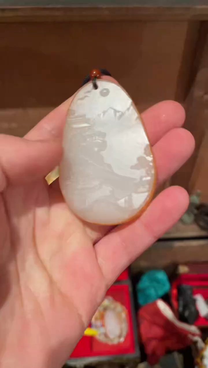 【闪购商品】和田玉挂件未镶嵌和山水