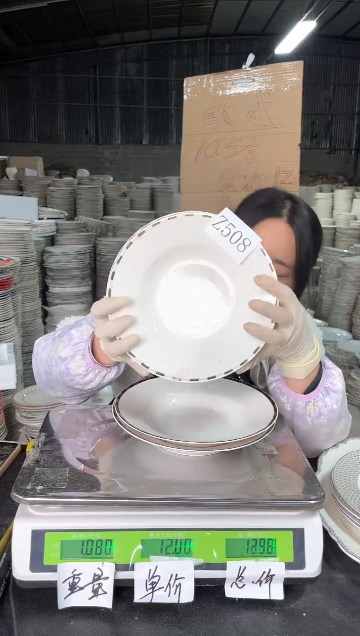 【闪购商品】搪瓷Z508  8英寸  4个
