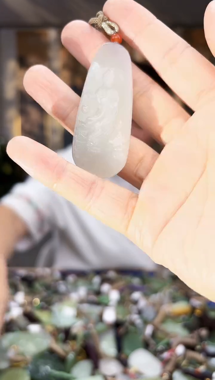 未镶嵌和田玉挂件拍一发一