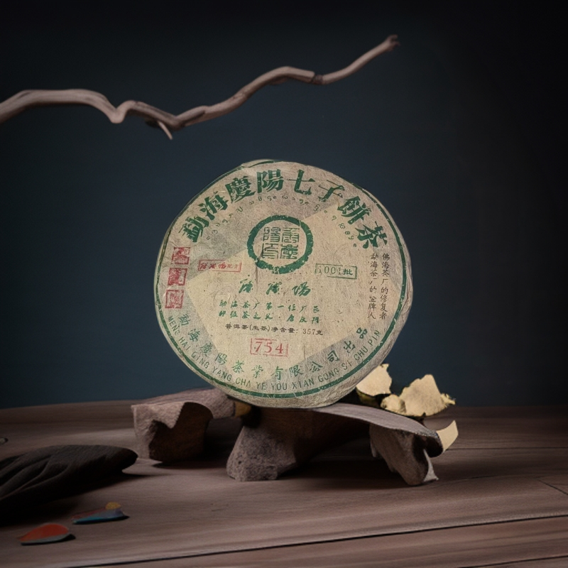 品鉴好茶|2010年754老生饼357g