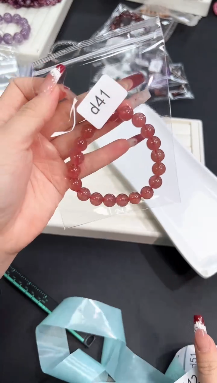 【闪购商品】水晶手串未镶嵌41d多样性发其一/1条默认微瑕